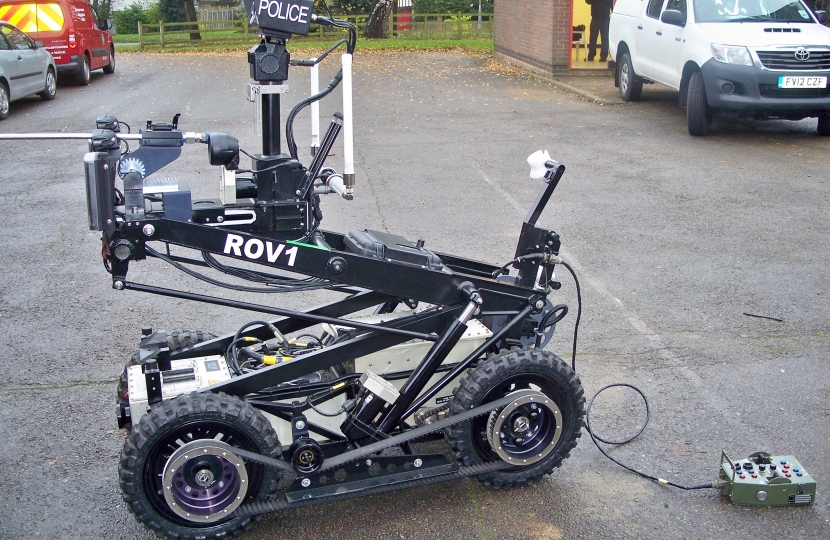 The remotely operated device carried on the new COBRA appliance