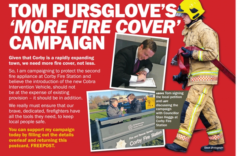 More Fire Cover Campaign