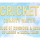 Cricket Charity Match Header